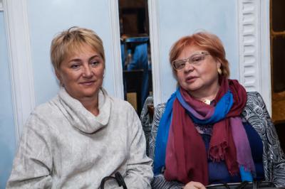 Коллеги С.Нестерова и Т.Арова (слева направо)